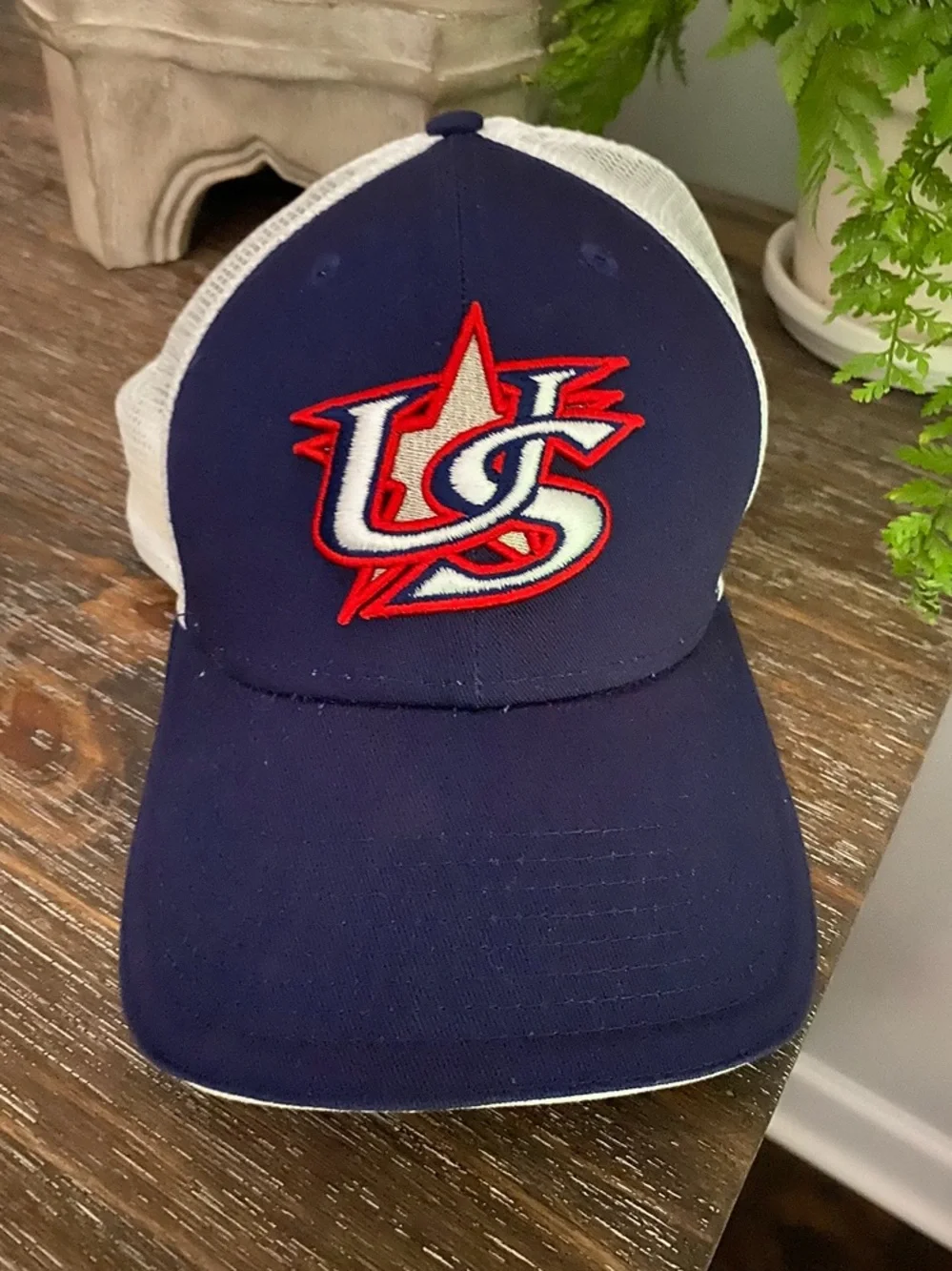 New Era 9Forty Team USA WBC Baseball Trucker Hat Cap Patriotic America 250th